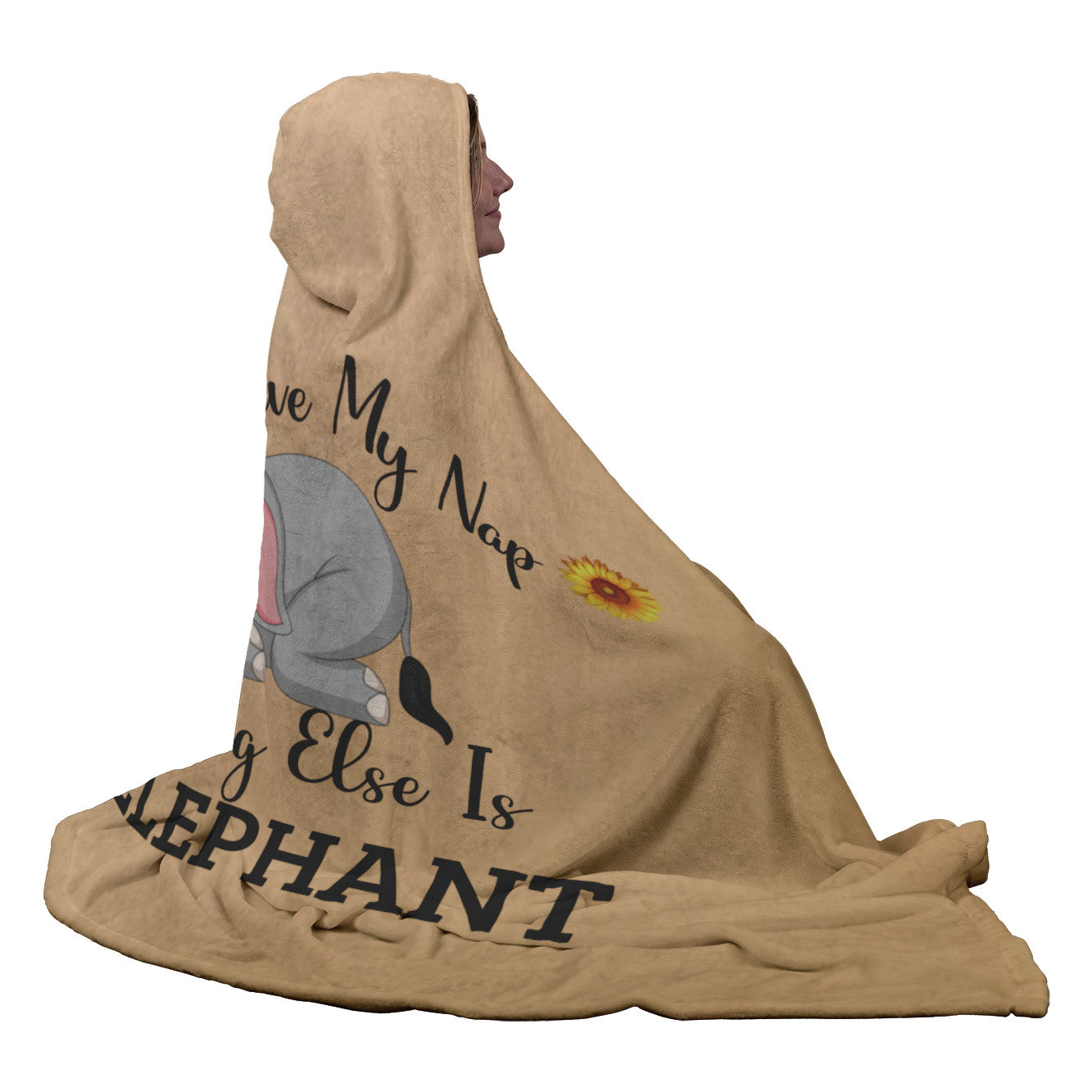 Elephant Nap | Irrelephant | Hooded Blanket | TL