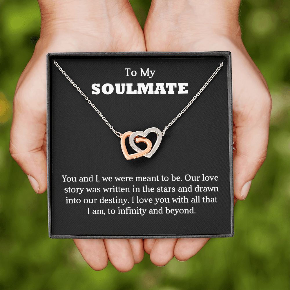 To My Soulmate | Infinity and Beyond | Interlocking Hearts