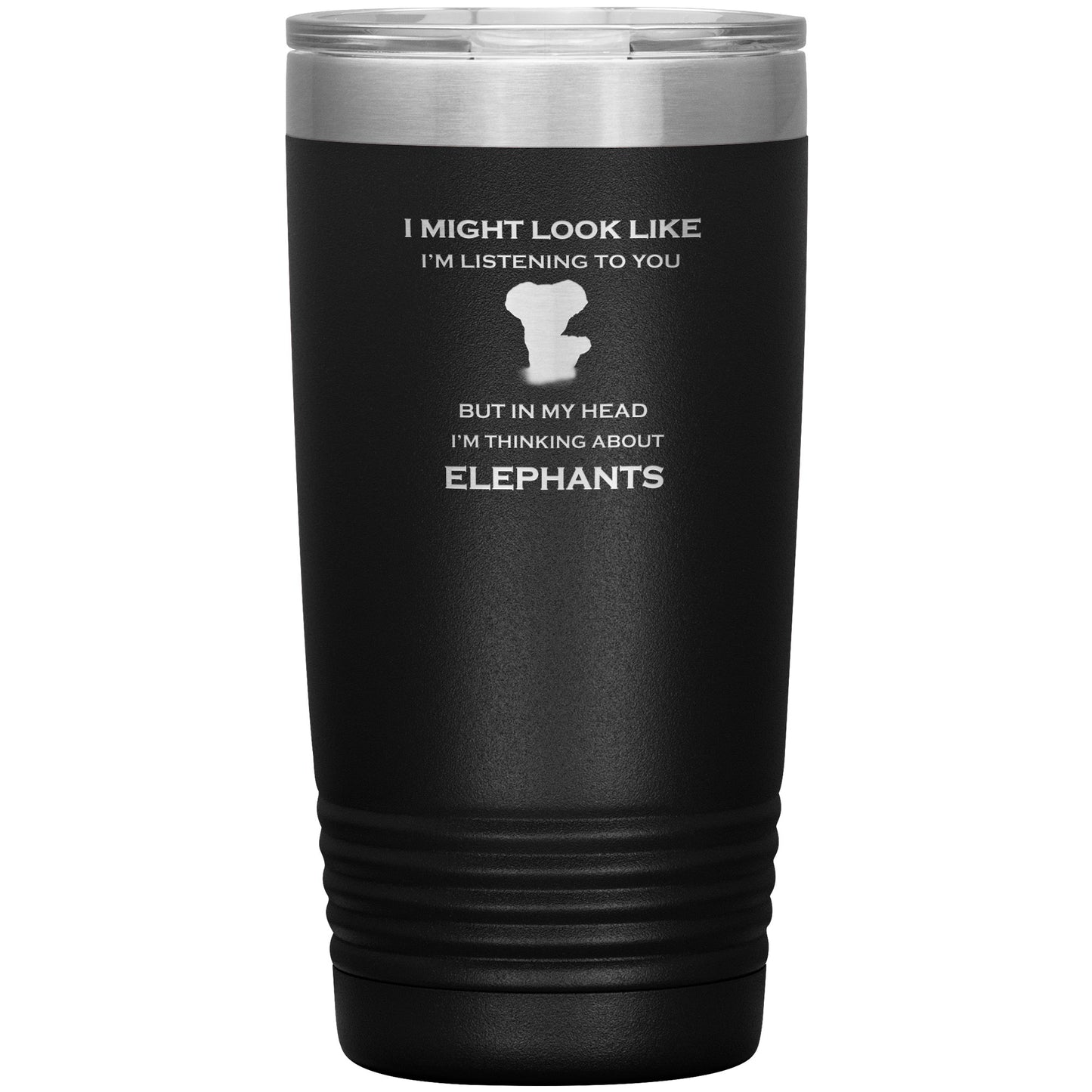 Thinking About Elephants |  | Insulated Tumbler