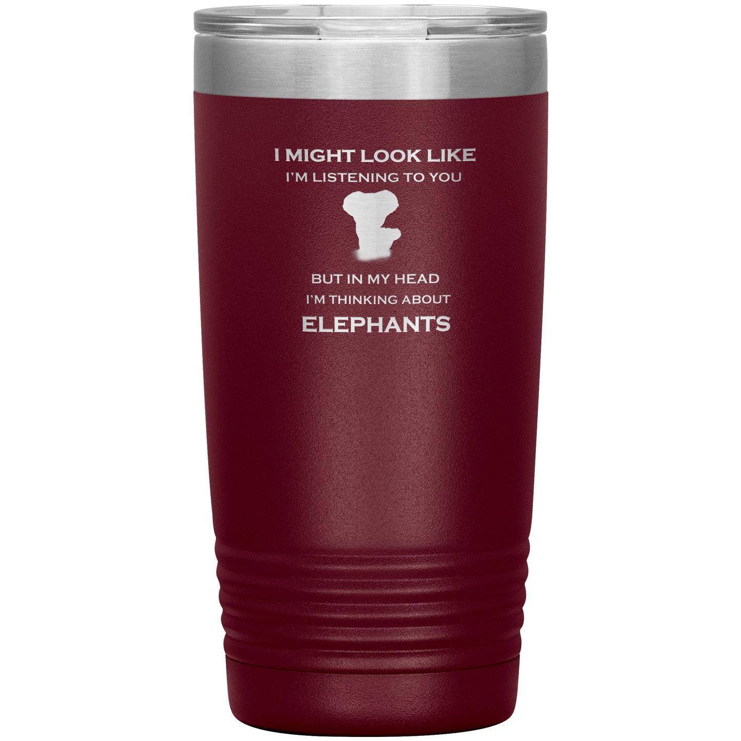 Thinking About Elephants |  | Insulated Tumbler
