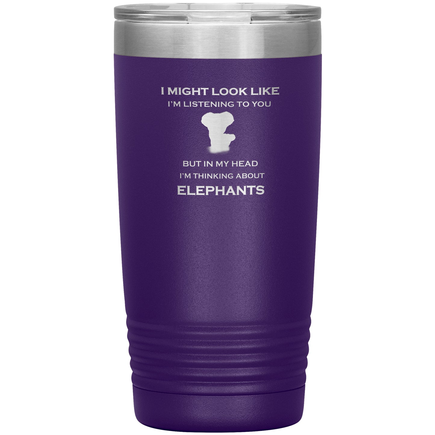 Thinking About Elephants |  | Insulated Tumbler