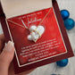 To My Smokin' Hot Valentine - I Am Yours - Forever Love Necklace Gift