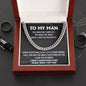 My Man - Make Me Complete - Cuban Chain Necklace