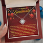 To My Soulmate - Little Things - Love Knot Necklace Gift