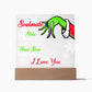 Christmas - Soulmate - Night Light Square Acrylic Plaque