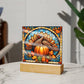 Pumpkin _ Turkey-Night Light  Square Acrylic