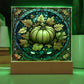 Stained Glass Pumpkin Thankgivings-Night Light  Square Acrylic
