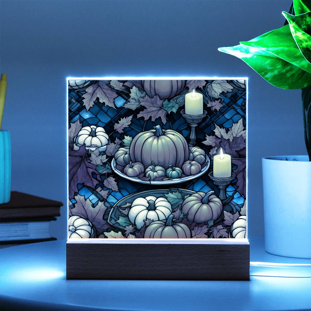 Warm Thanksgiving-Night Light  Square Acrylic