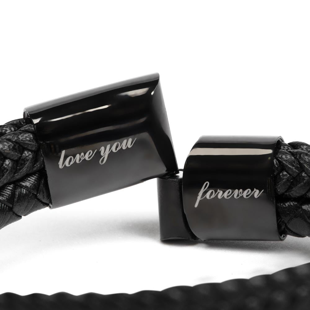 To My Son | Never Fear | Love You Forever Bracelet