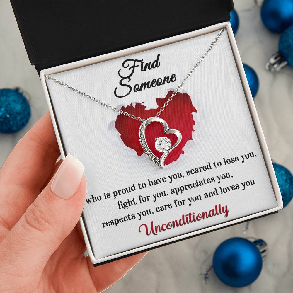 Find Someone - Forever Love Necklace Gift