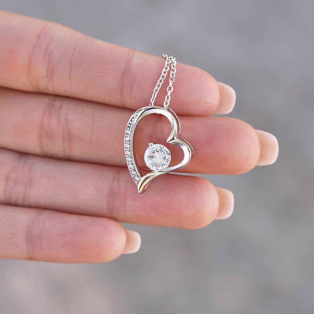 To My  Soulmate - Grey Hair - Forever Love Necklace Gift