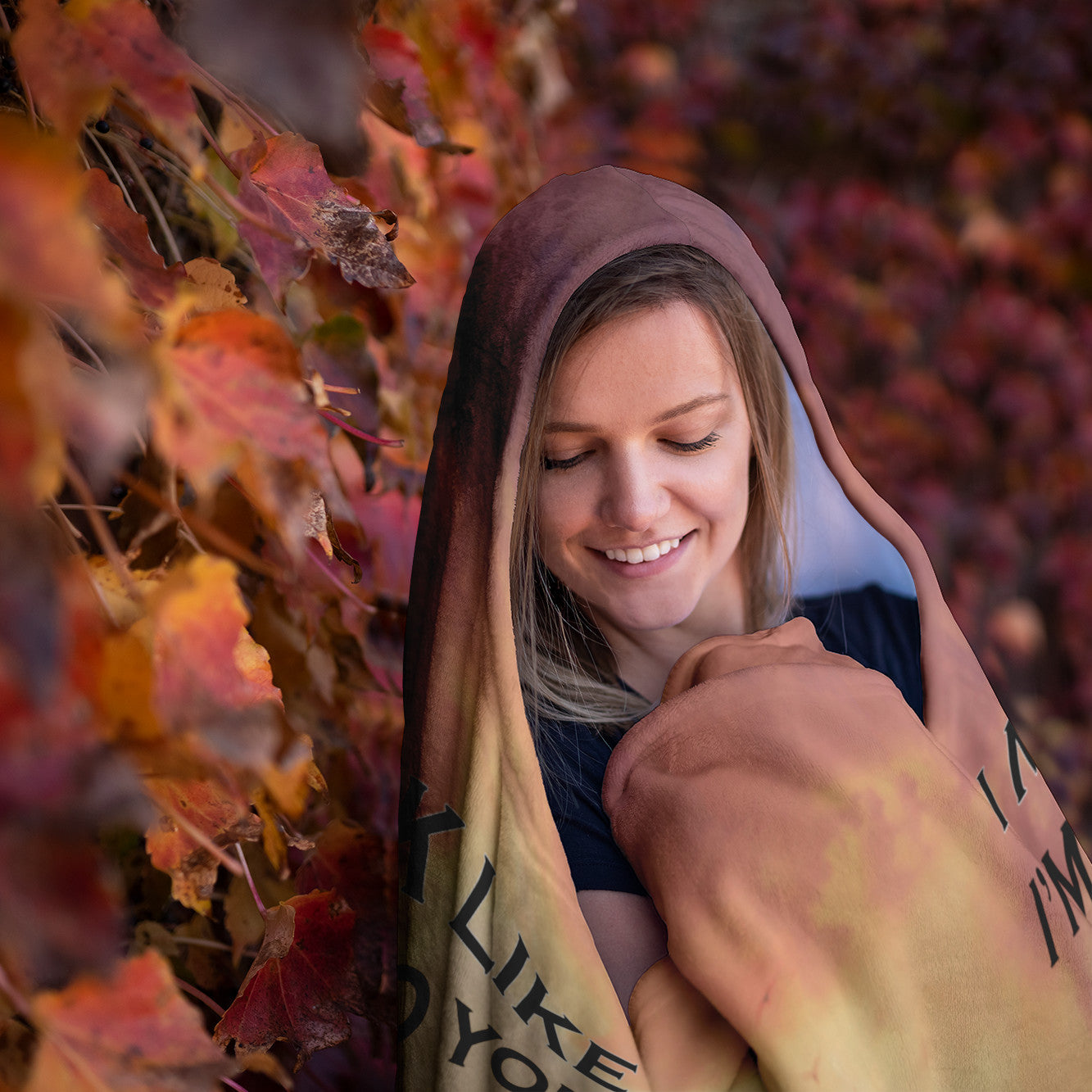 Thinking About Elephants |  | Hooded Blanket | TL2