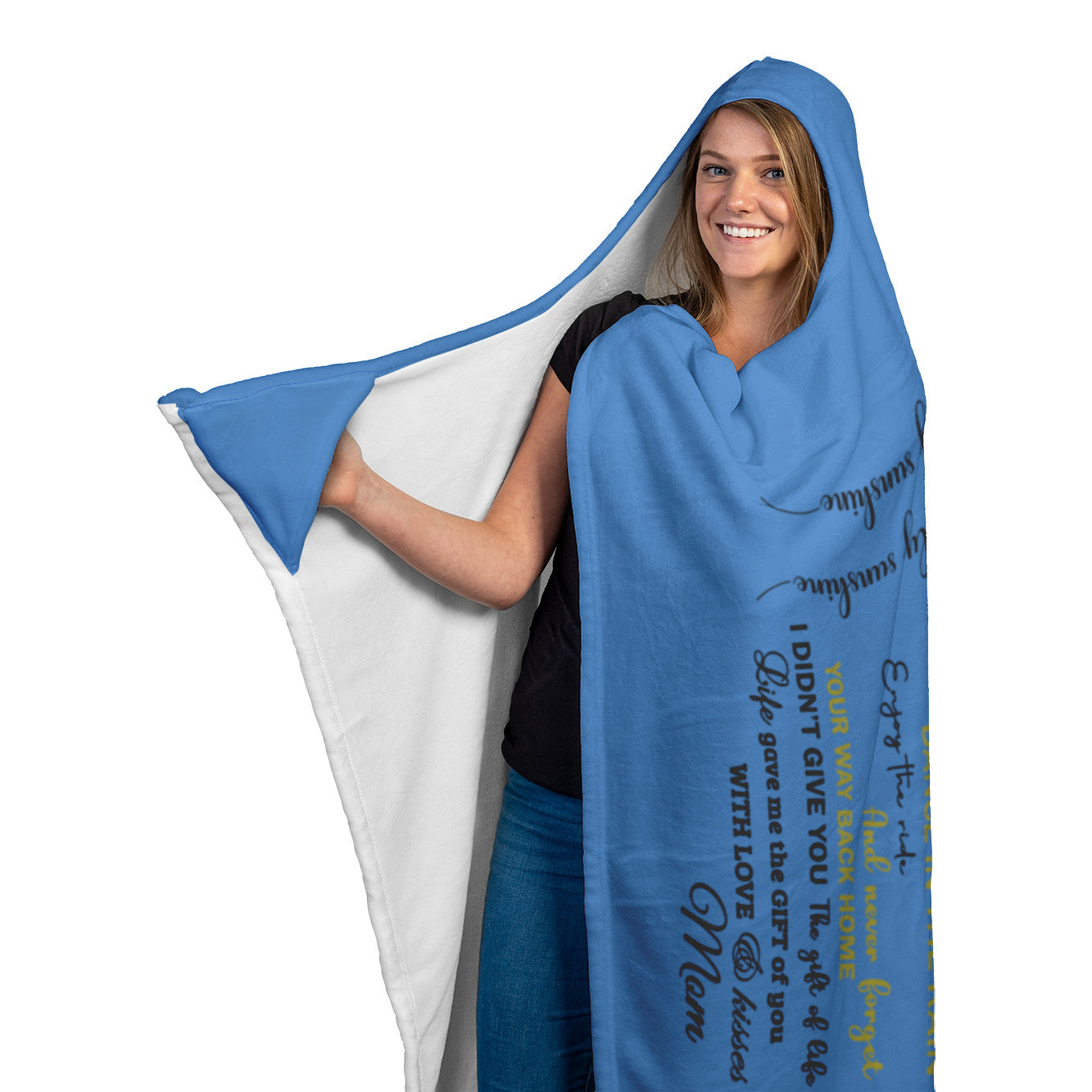 To My Daughter | Hooded Blanket