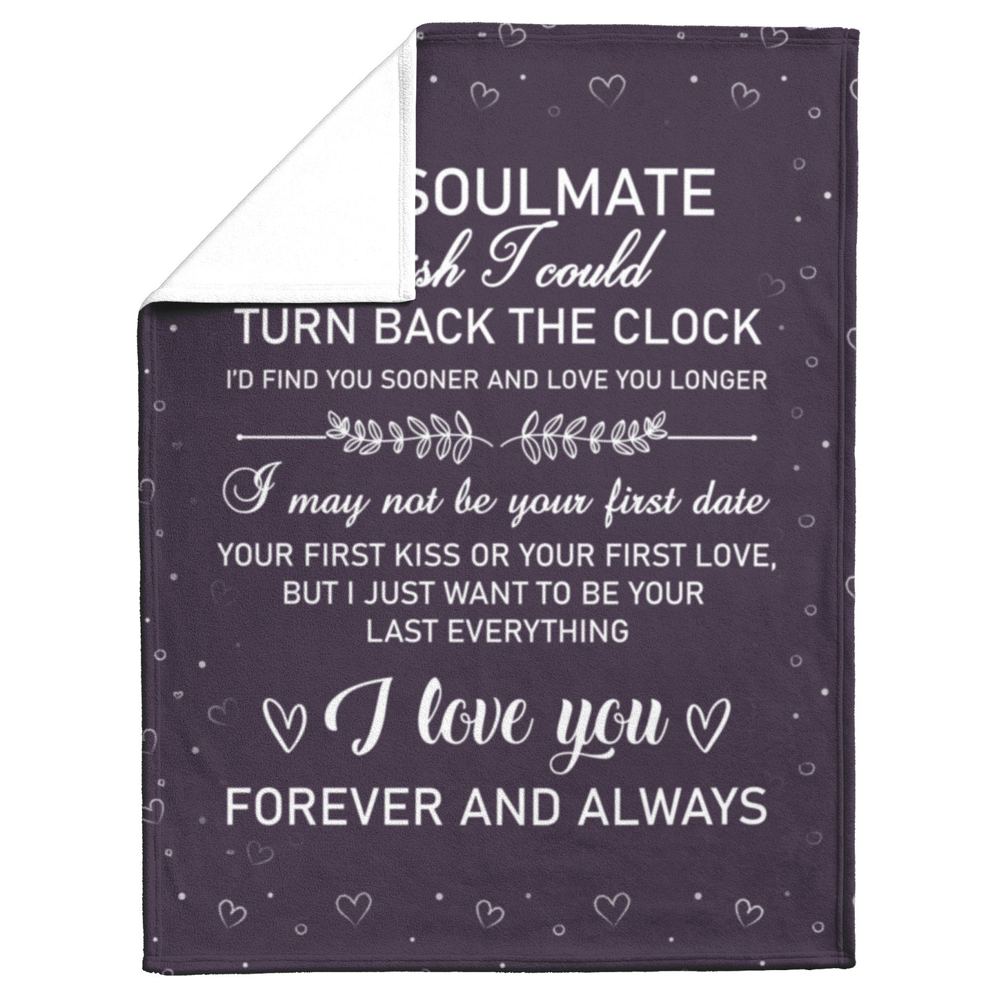 To My Soulmate  | Sooner | Fleece Blanket