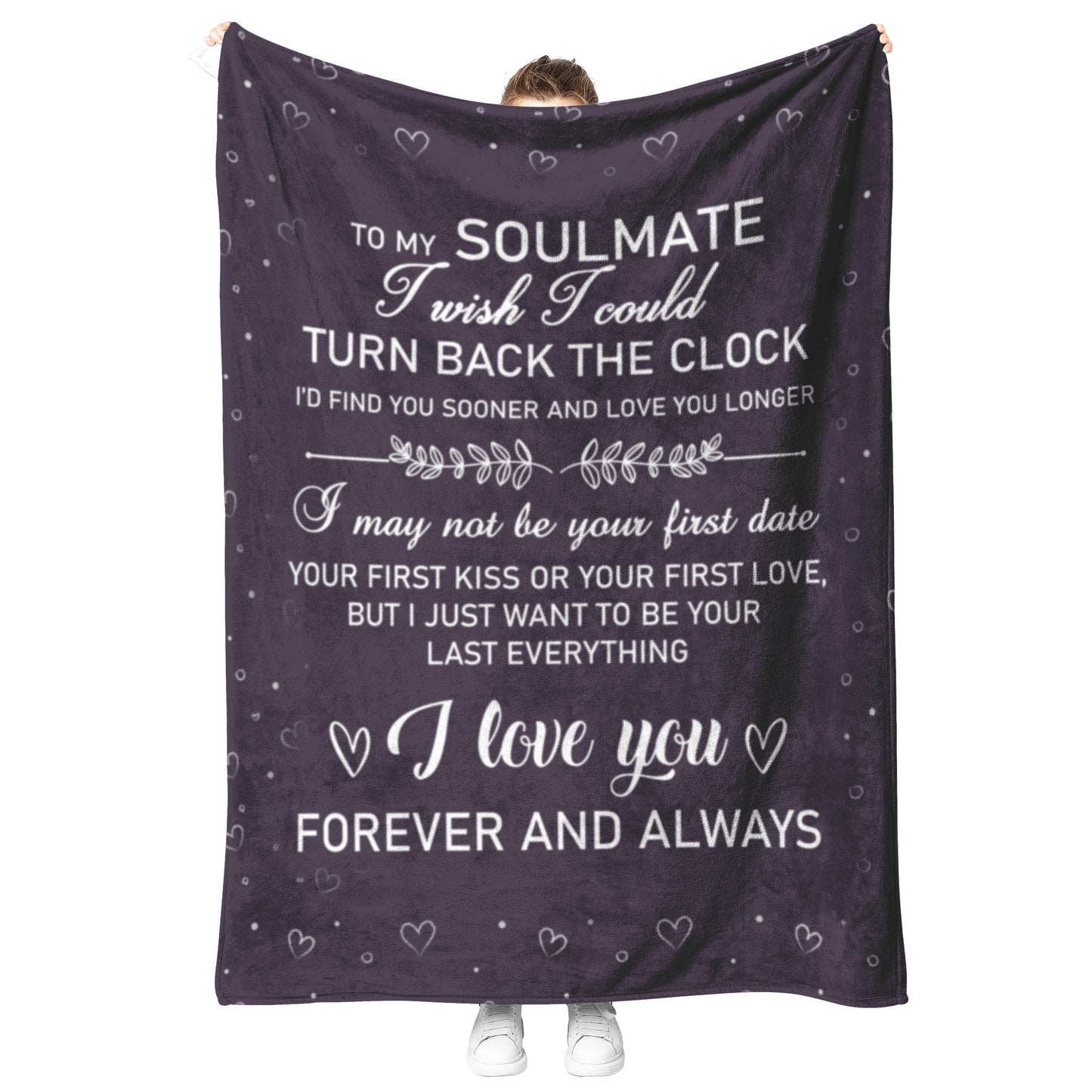 To My Soulmate  | Sooner | Fleece Blanket
