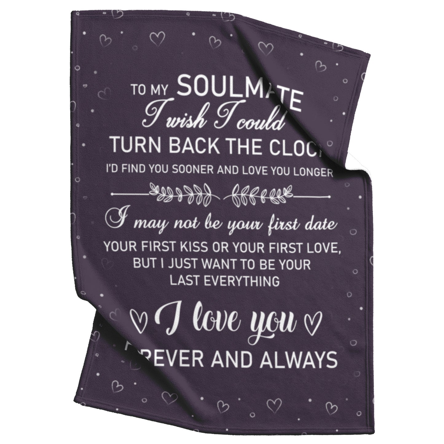 To My Soulmate  | Sooner | Fleece Blanket