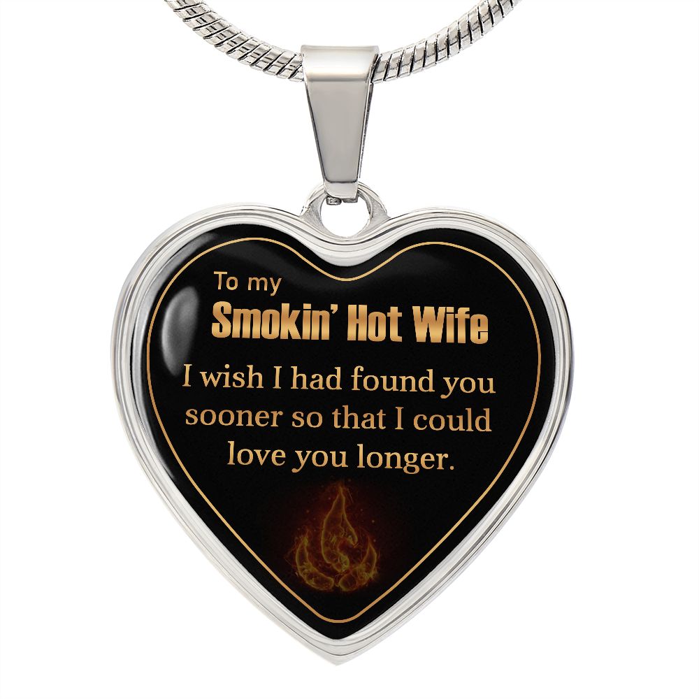 My Wife | Sooner | Heart Pendant | HJ