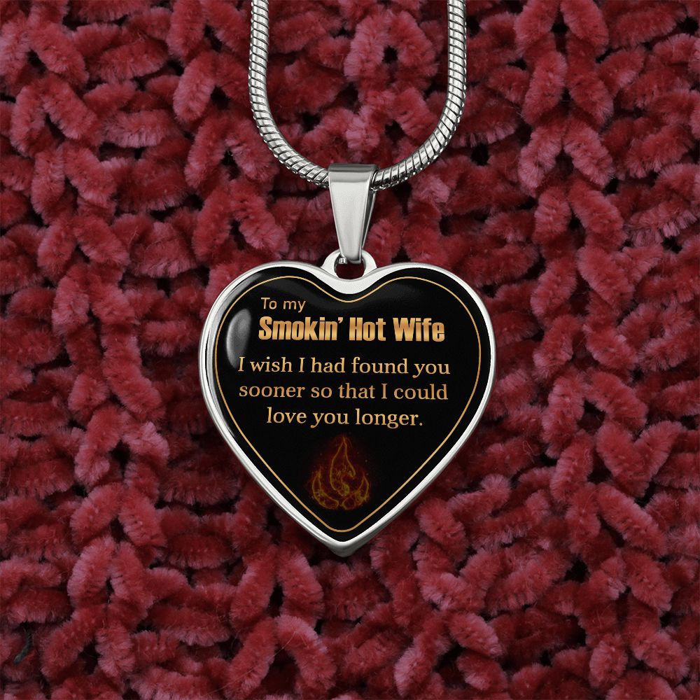 My Wife | Sooner | Heart Pendant | HJ