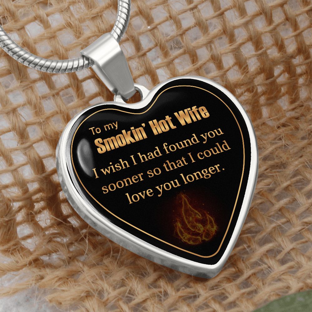 My Wife | Sooner | Heart Pendant | HJ