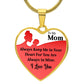 To My Mum | Your Heart | Heart Pendant Necklace | Mother's Day, Christmas & Birthday Present