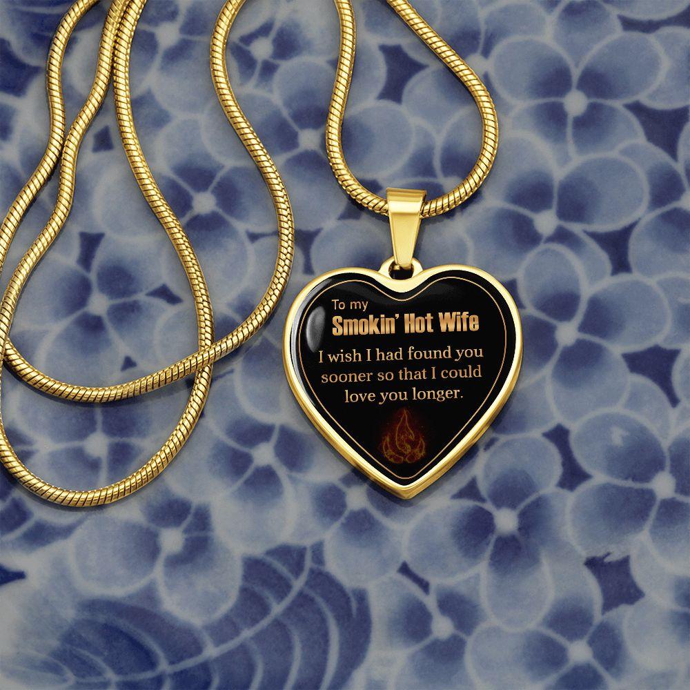 My Wife | Sooner | Heart Pendant | HJ