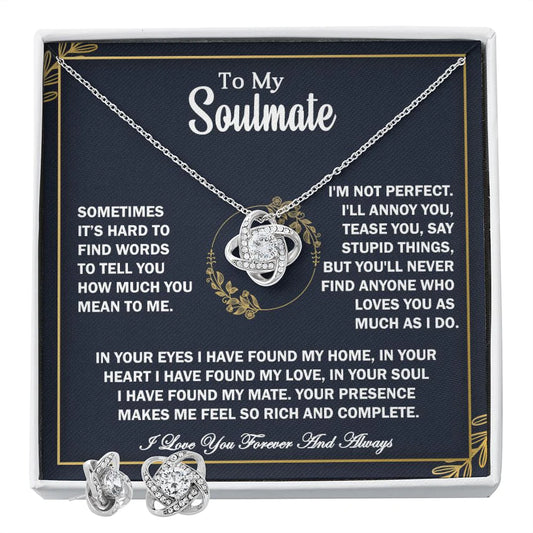 My Soulmate  | Complete | Love Knot Necklace