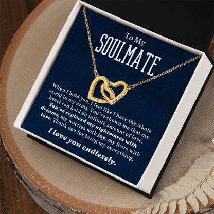 To My Soulmate | Whole World | Interlocking Hearts