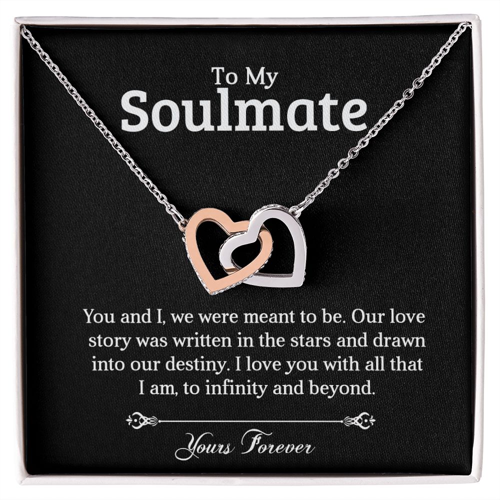 To My Soulmate  | Love Story | Interlocking Hearts