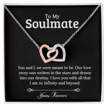 To My Soulmate  | Love Story | Interlocking Hearts