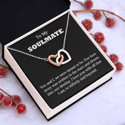 To My Soulmate  | Infinity and Beyond | Interlocking Hearts