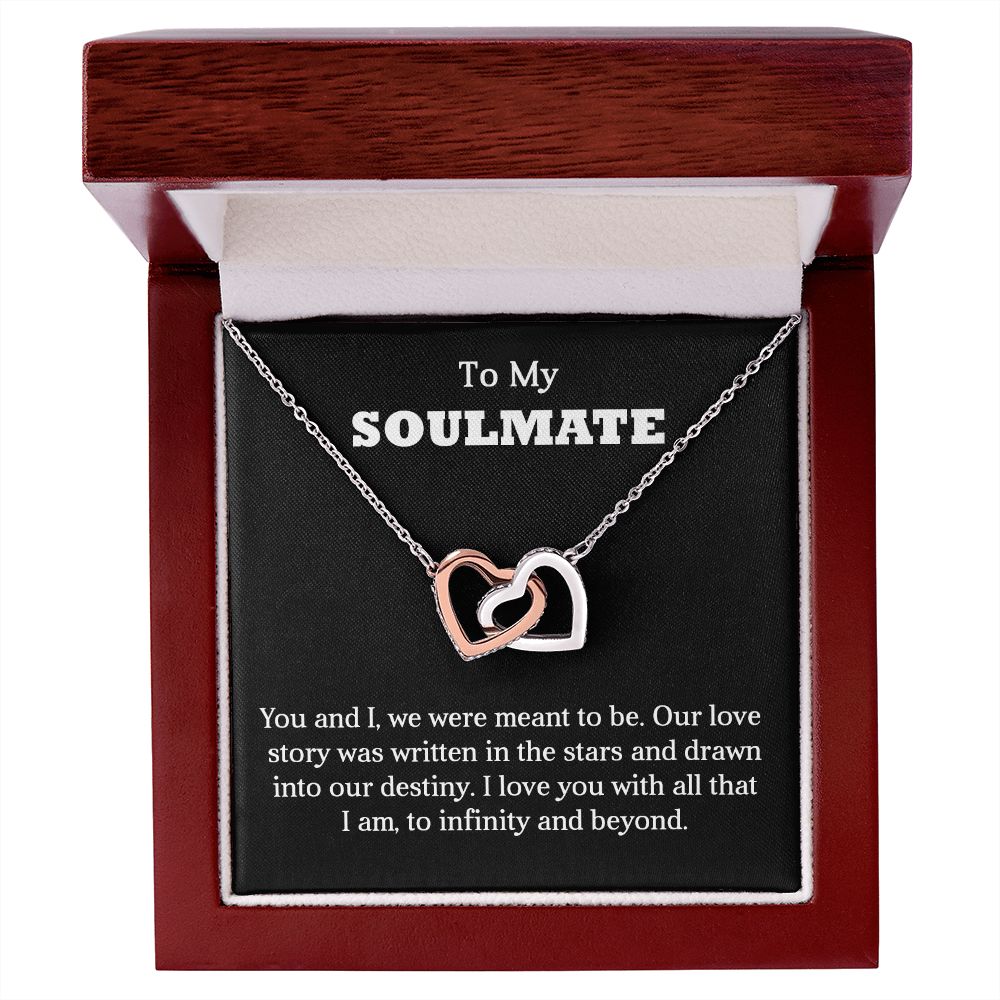 To My Soulmate  | Infinity and Beyond | Interlocking Hearts