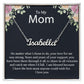 To My Mum | Your Support | Personalized Name Necklace