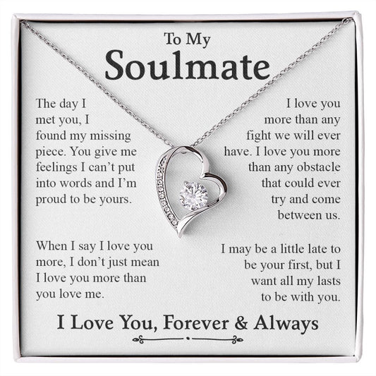 My Soulmate | My Missing Piece - Forever Love Necklace