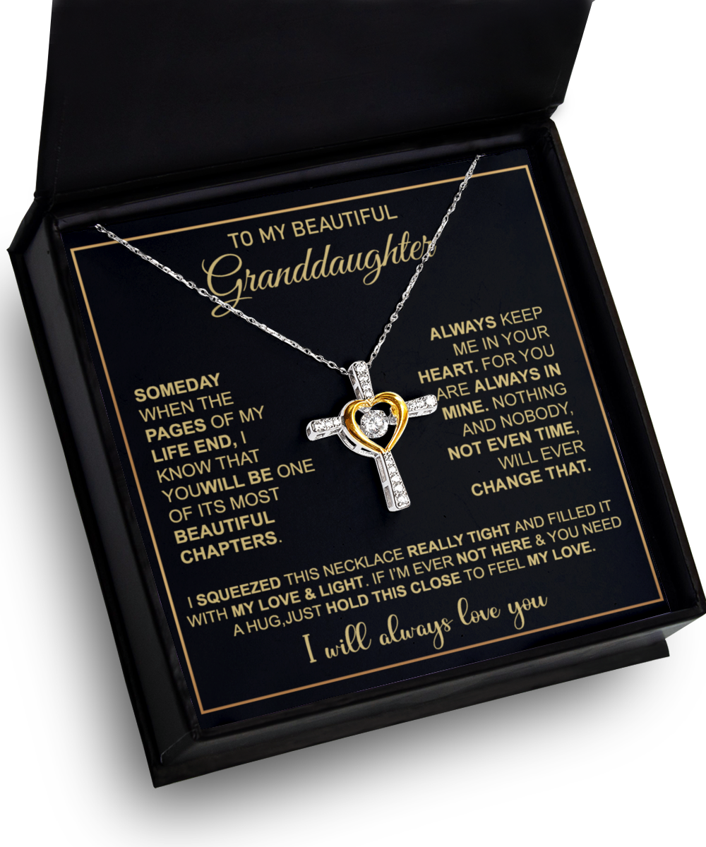 To my Granddaughter | Beautiful Chanters | Cross Dancing Necklace