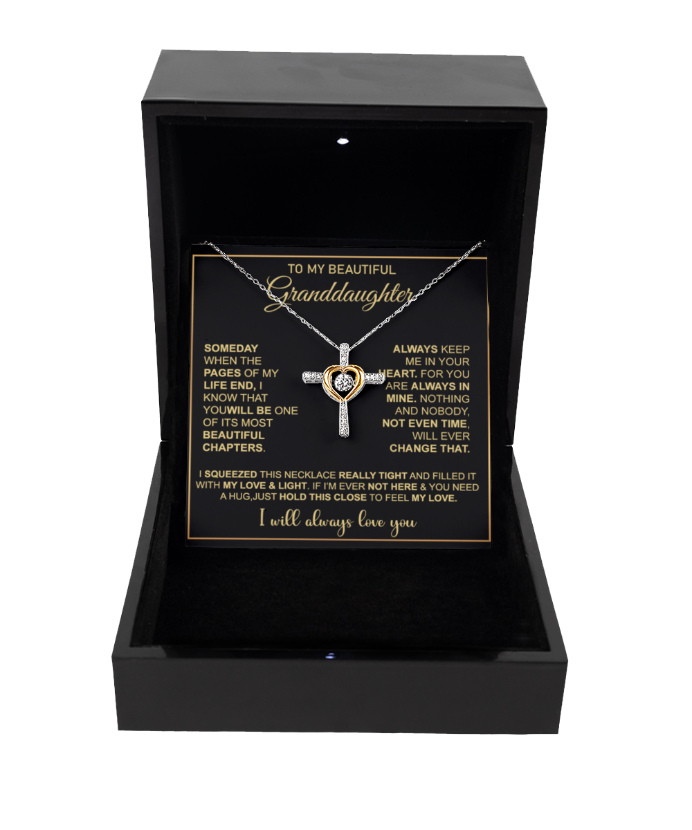 To my Granddaughter | Beautiful Chanters | Cross Dancing Necklace