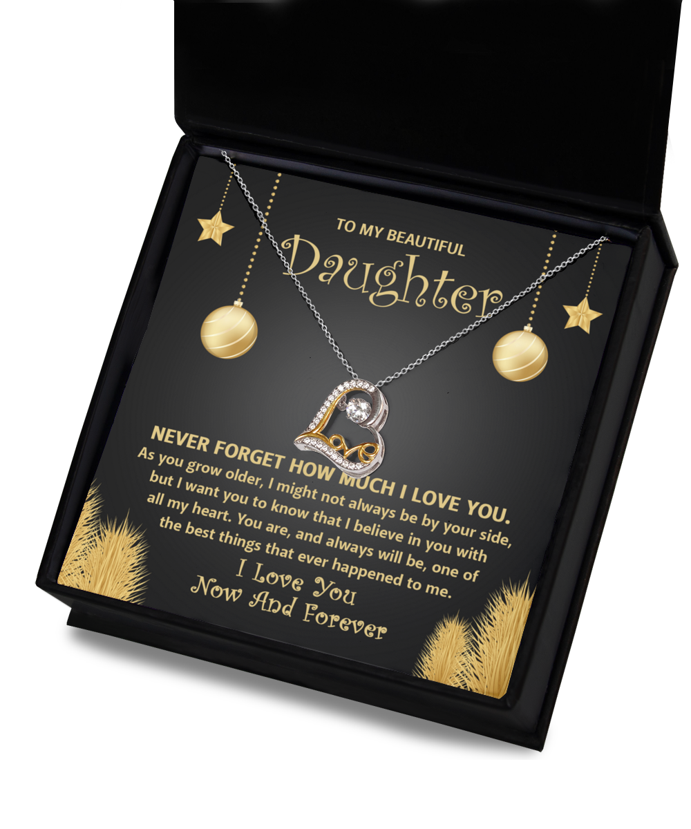 To My Daughter | The Best Thing | Love Dancing NecklaceGift GB