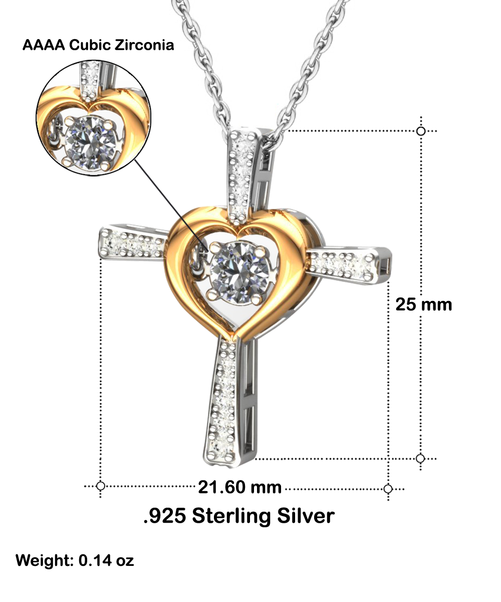 To my Granddaughter | Beautiful Chanters | Cross Dancing Necklace